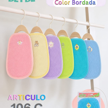 BABITA TOALLA BEYBE COLOR X12