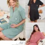 CAMISA MATERNAL MORLEY Y BORDADO T.1AL7