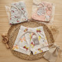 SHORT ESTAMPADO BEBA CON CORDON T: 2 AL 6