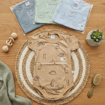 BODY BEBE ESTAMPADO CON BROCHES T:5,6 Y7