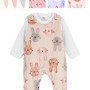 JARDINERO PLUSH C/ REMERA M/L