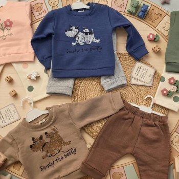 CONJ BUZO Y PANTALON FRISA BEBE 