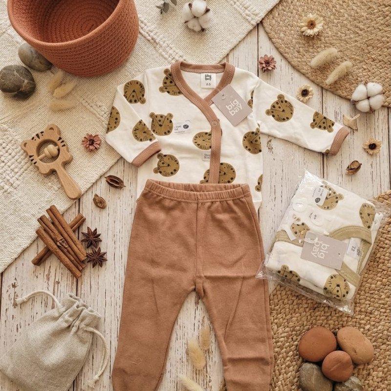 CONJUNTO BATA Y RANA ESTAMPADO BIG