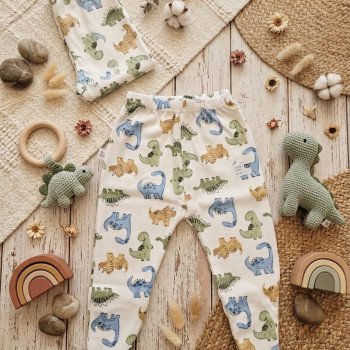 MEDIO OSITO ESTAMPADO DINOS
