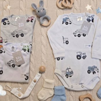 BODY ML ESTAMPA DINO BB 
