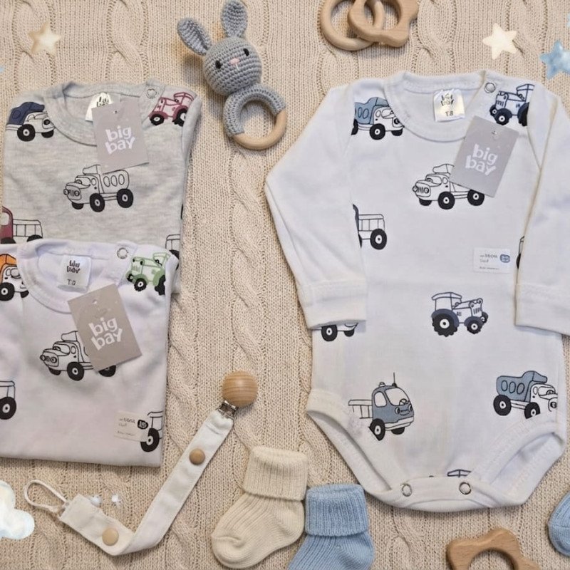 BODY ML ESTAMPA DINO BB 
