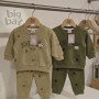CONJUNTO FRIZADO BEBE C/ BUZO PAN.ESTAMP