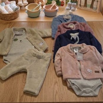 SET X 3 PANT. SAQU/PIEL DE OSO . BODIE
