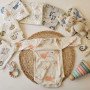 BODIE M/L ESTAMPADO C/ BROCHE 
