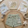 SHORT ALGODON BEBE ESTAMPADO CON CORDON T:2AL6