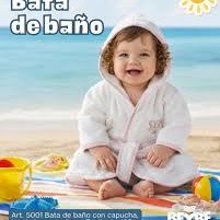 BATA DE BAÑO BEBE TOALLA 
