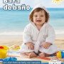 BATA DE BAÑO BEBE TOALLA 