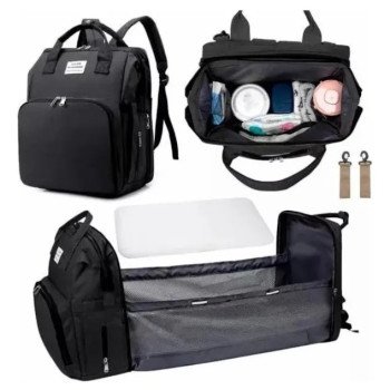 MOCHILA MATERNAL CON CUNA FUNCIONAL 