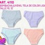BOMBACHA JUVENIL TELA DE COLOR/LISAS T.10AL14