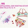 CONJUNTO JUVENIL CON VEDETINA ESTAMPADA T.10AL14