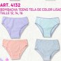 BOMBACHA TEEN TELA DE COLOR/LISAS T.12AL16