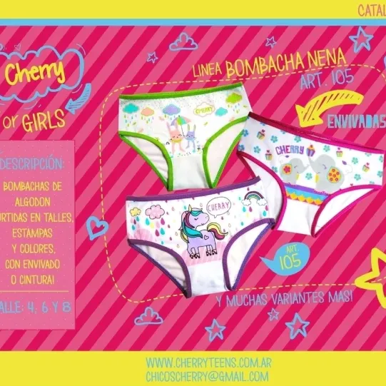 BOMBACHA NENA ESTAMPADA T.4AL8 