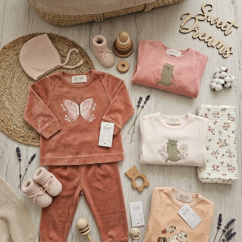 CONJUNTO PLUSH BUZO CON PANTALON T.