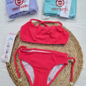 BIKINI TEXTURADA CARACOLES NENA T.6 AL 14