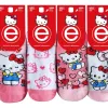 SOQUETE NIñO ESTAMP. HELLO KITTY T.4