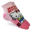 SOQUETE NIñO ESTAMP. HELLO KITTY T.4