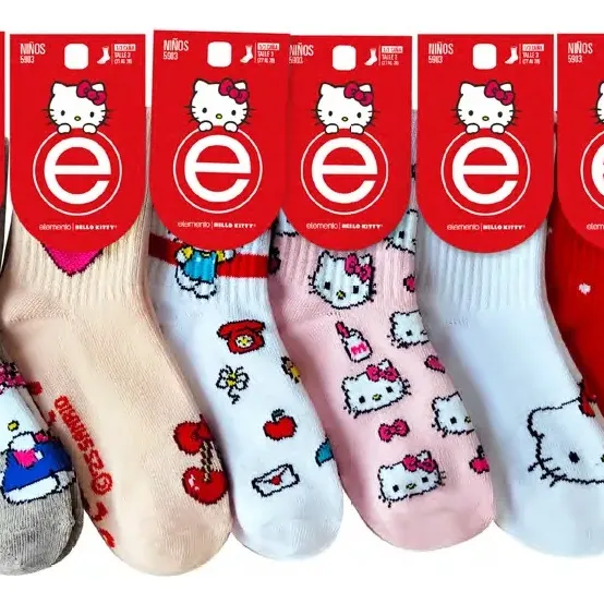 MEDIA 1/3 CAÑA NIÑO HELLO KITTY