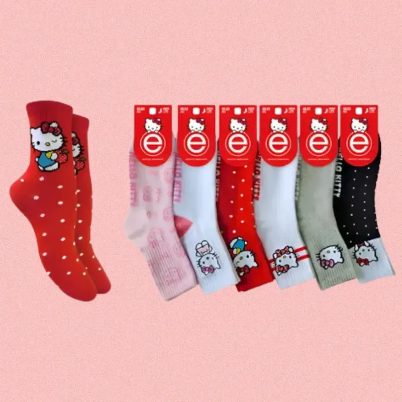 MEDIA MUJER 1/3 HELLO KITTY