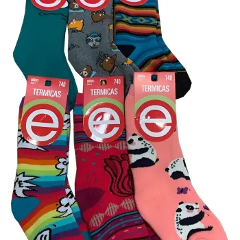 MEDIAS TERMICAS ESTAMPADAS T. NIÑO