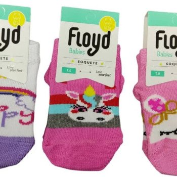 SOQUETES BEBE DISEñOS ESTAMPADOS T.0