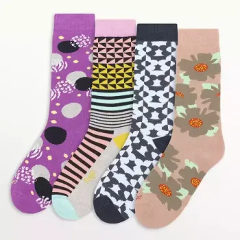 MEDIAS TERMICAS MUJER ESTAMPADAS