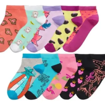 SOQUETE MUJER ESTAMPADO 
