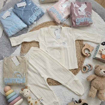 CONJUNTO BATA Y RANA LISO BEBE/A T. 0 AL 2