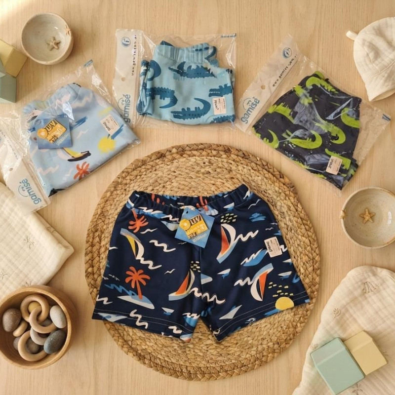 SHORT UV ESTAMPADO NIñO T4 AL 10