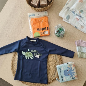 REMERA M/L CON ESTAMPA BEBE/A T. 1 AL 5