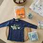 REMERA M/L CON ESTAMPA BEBE/A T. 1 AL 5