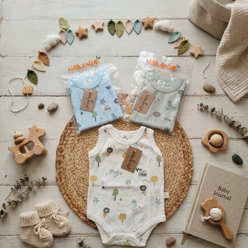 BODY ESTAMPADO BEBE  T.5/6/7