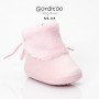 BOTA MEDIA CAñA PLUSH CON PIEL ROSA 