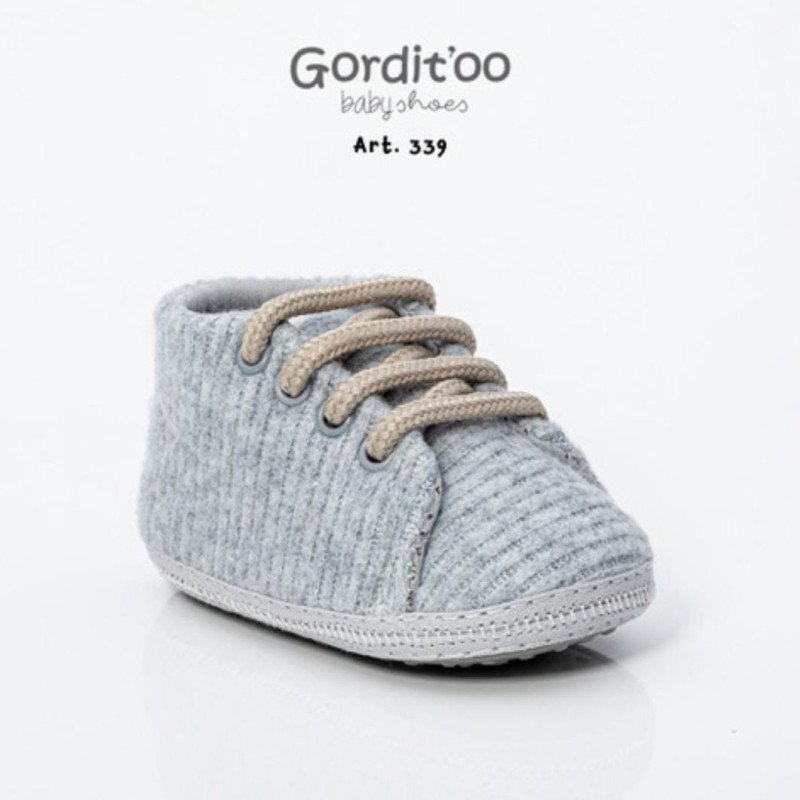 BOTINETA GRIS TIPO MORLEY
