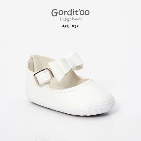 ZAPATO BLANCO BEBA MOÑO T.14AL18
