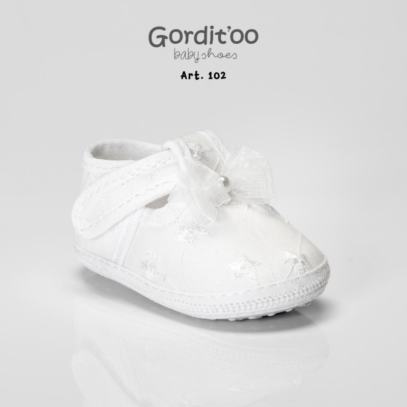 GUILLERMINA BRODERI BLANCO CON ORGANZA T.14AL18