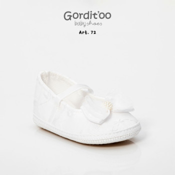 BALERINA BLANCA BRODERI CON VINCHA Y MOñO T.14AL16
