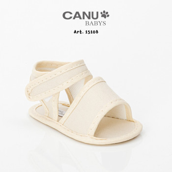 SANDALIA LISA BEIGE TALLE 14 AL 18