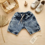 BERMUDA JEANS BEBE CON CORDON T.2 AL 6