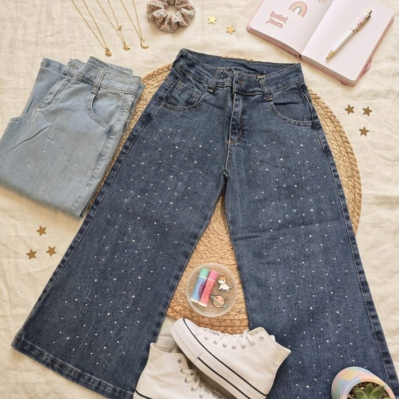 JEANS OXFORD NENA C/ STRAS T.6 AL 16