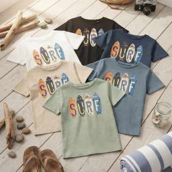REMERA NIÑO CON ESTAMPA KLUM M/C