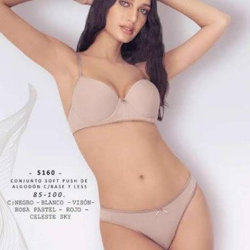 CONJUNTO SOFT PUSH ALGODON BASE Y COLALES T.85AL100