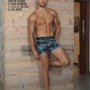 BOXER ALGODON/LYCRA ESTAMPADO LETRAS T.S AL XL