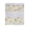 SABANA  CON GUARDA ESTAMPADA EN INTERLOCK MOTIVOS SURTIDOS