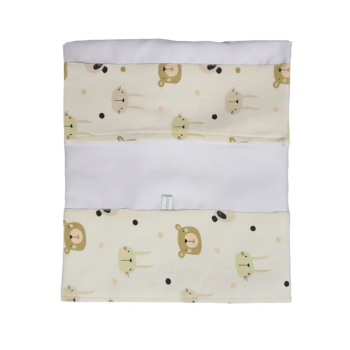 SABANA  CON GUARDA ESTAMPADA EN INTERLOCK MOTIVOS SURTIDOS