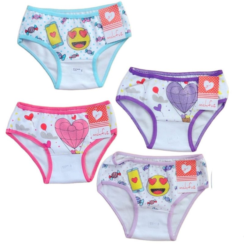 BOMBACHA NIÑA PACK X12 T.6 AL 12